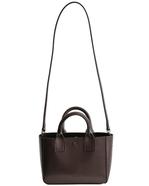 KONÉ Little Filippo Bag - Vitello Dark Brown