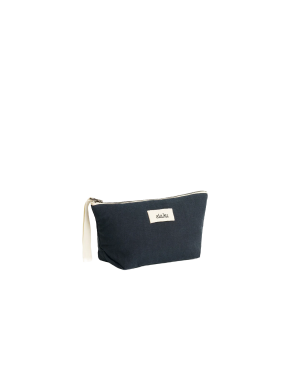 AIAYU Pouch Linen Mini - Navy