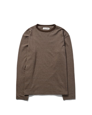 ANOTHER ASPECT T-shirt 3.0 JPN - Brown Stripe
