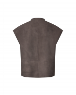 BENEDIKTE UTZON Julle Vest - Dark Brown