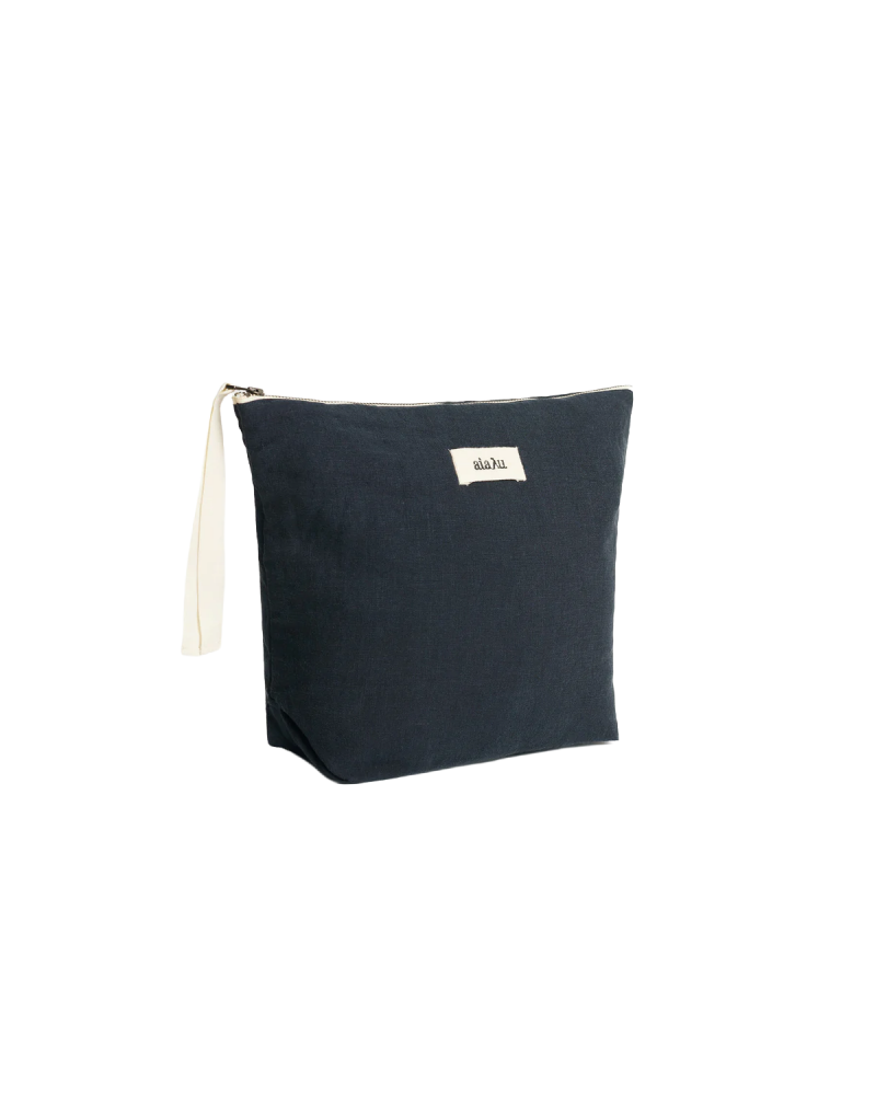 AIAYU Pouch Linen - Navy