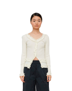 OPÉRASPORT Caroline Seamless Cardigan - Pristine