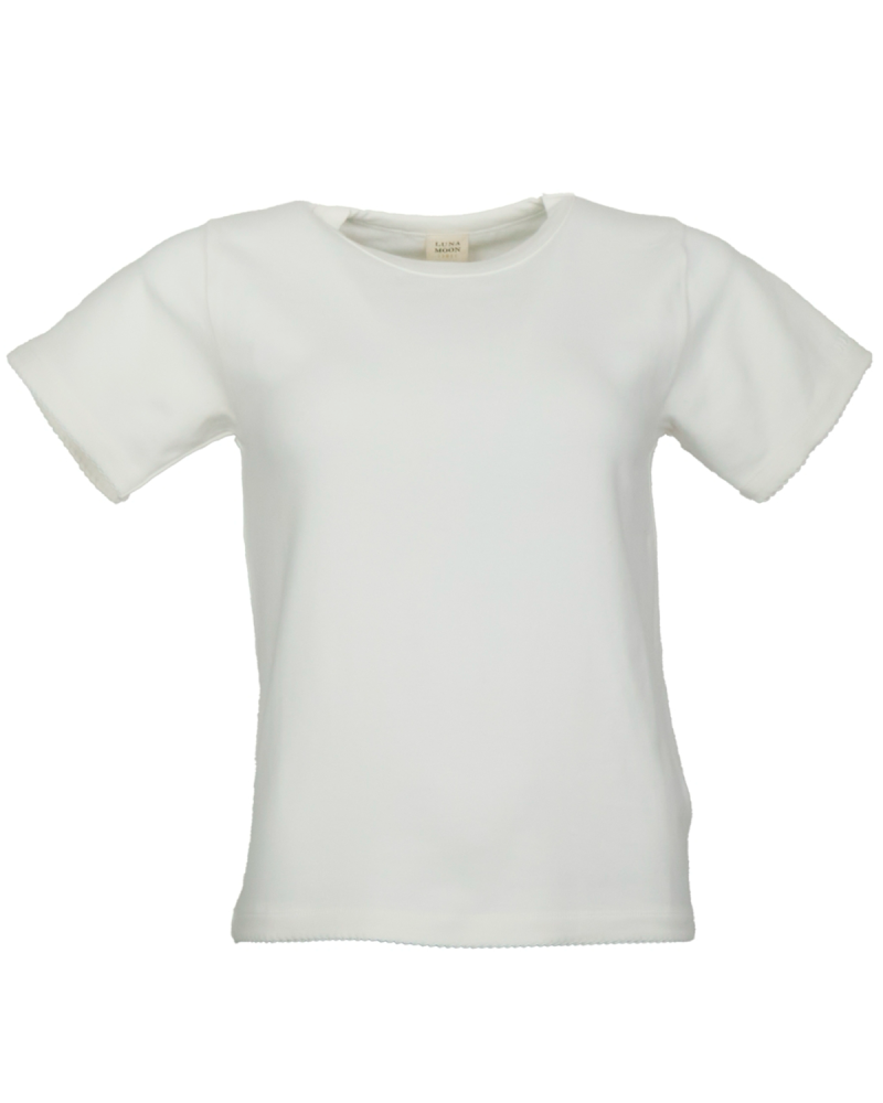 Tegnebræt 1 LUNA MOON T-shirt - White