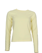 LUNA MOON Longsleeve - Pastel Yellow