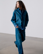 AIAYU Casy Shirt Denim - Worn Blue