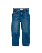 AIAYU Collin Midwaist Relaxed Jeans - Worn Blue