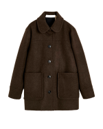 AIAYU Jamie Jacket Loden - Pure Dark Brown