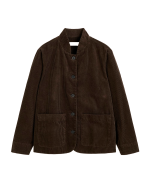 AIAYU Jacy Jacket Corduroy - Smokey Brown