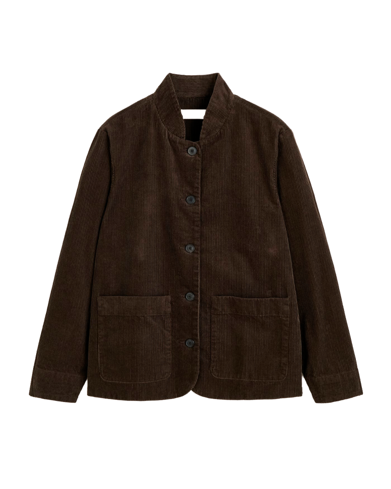 Tegnebræt 1 AIAYU Jacy Jacket Corduroy - Smokey Brown