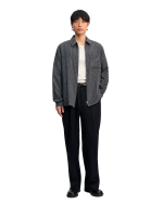 ANOTHER ASPECT Overshirt 1.0 JPN - Grey/ Black Stripe