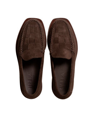 HEREU Nombela Suede - Dark Brown