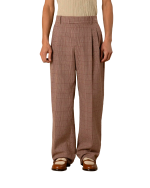 Drole Prince of Wales Golfer Pants - Brown