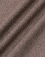 DRÔLE DE MONSIEUR Elastic Waist Flannel Pants - Light Brown