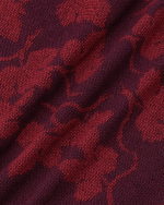 DRÔLE DE MONSIEUR Vine Leaf Track Jacket - Wine