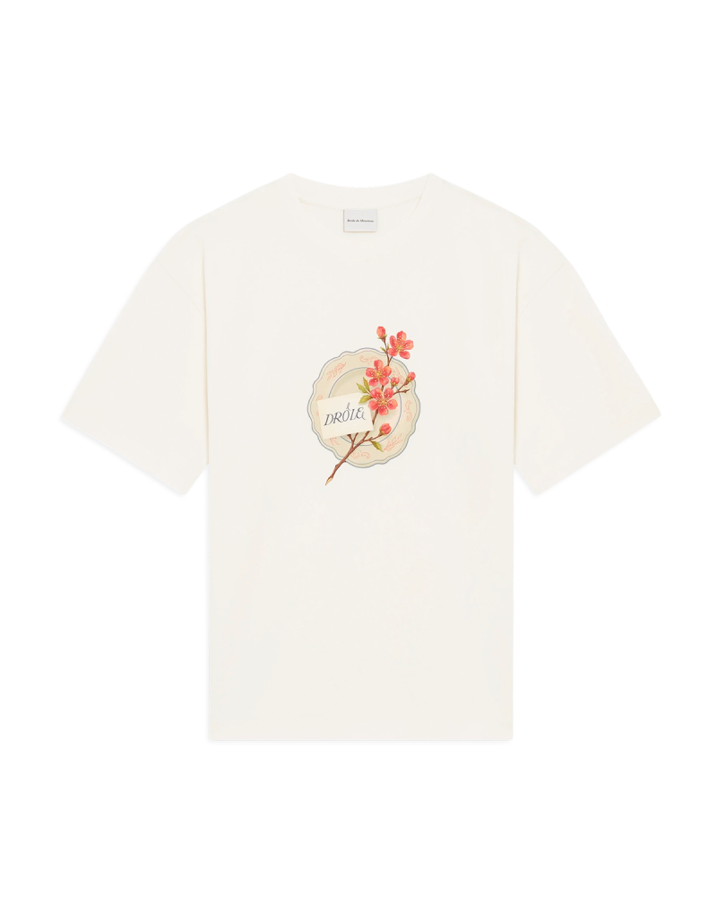 DRÔLE DE MONSIEUR Porcelaine T-Shirt - Off White