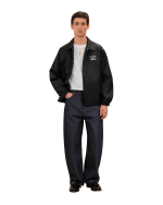DRÔLE DE MONSIEUR Slogan Jacket - Black