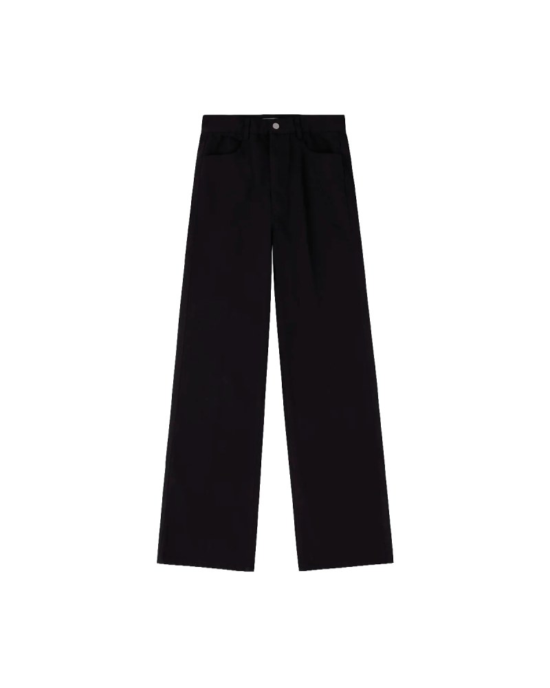 BIRROT Denim Trousers - Black