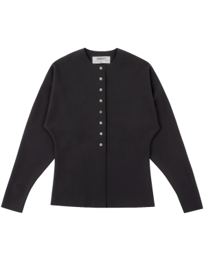 Birrot Lay2 Roundneck Cardigan - Anthracite