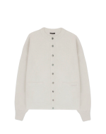 BIRROT Merino Cardigan - Snow