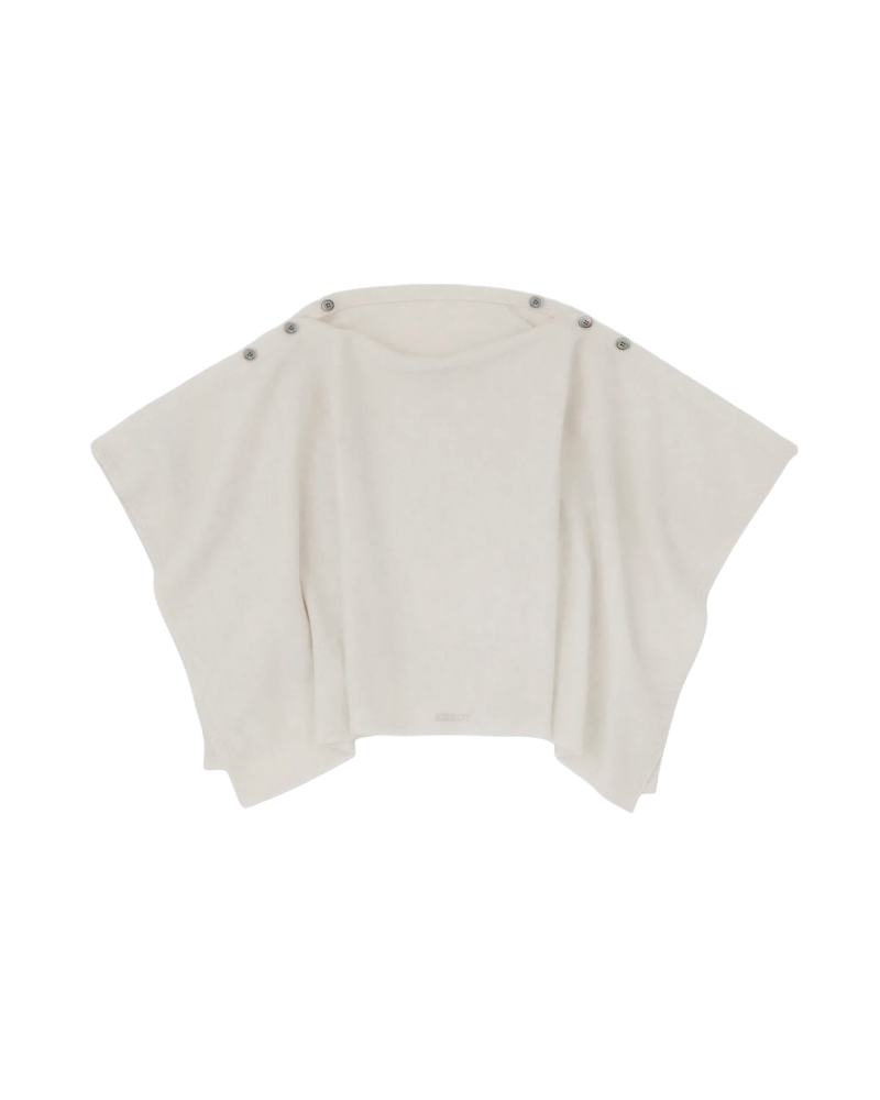 BIRROT Merino Modular Cape - Snow