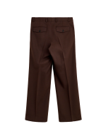 SUNFLOWER Wide Pleated Trousers - Brown