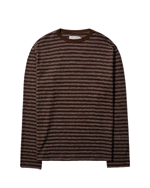 Another T-shirt 3.0 JPN - Brown/ Ecru Stripe