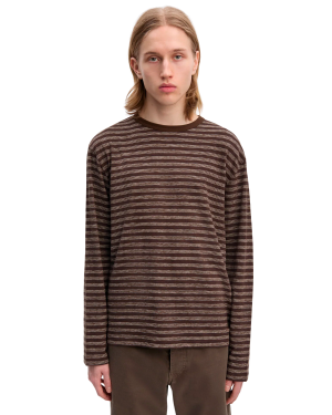 Another T-shirt 3.0 JPN - Brown/ Ecru Stripe