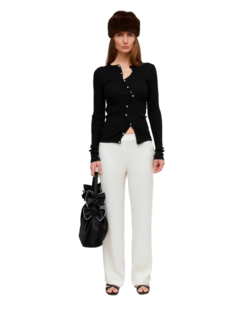 OPÉRASPORT Claire Seamless Cardigan - Black