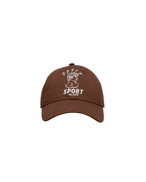 OperaSport Cecilia Nico Unisex Cap - Brown