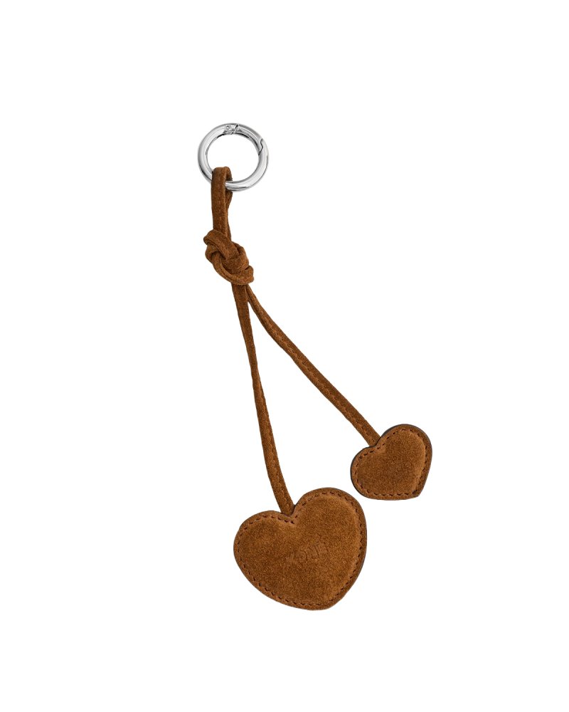 Tegnebræt 1 KONÉ Cuori Charm - Suede Brandy