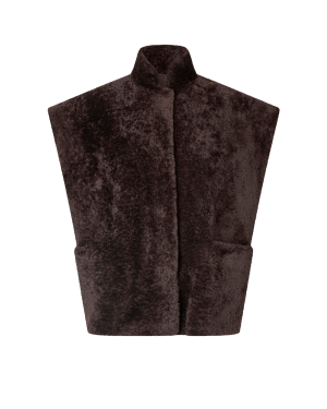 BENEDIKTE UTZON Kate Vest – Dark Brown