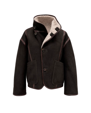 BENEDIKTE UTZON Gina Jacket - Iwery Brown