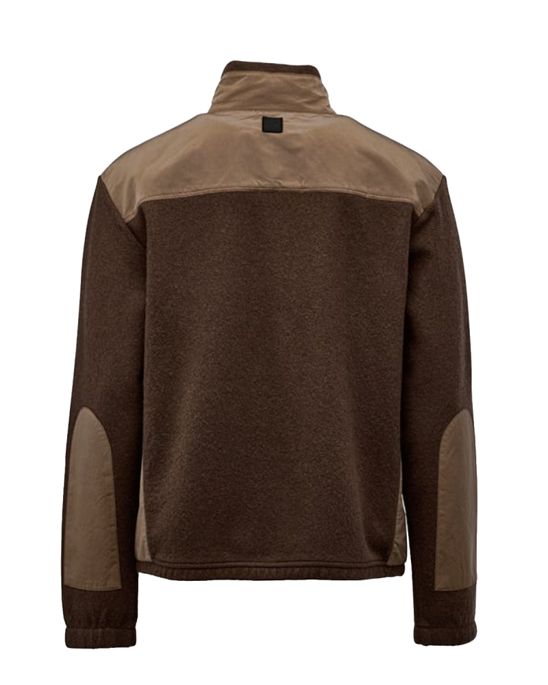 Cesar Cesano Boiled Wool Jacket - Brown