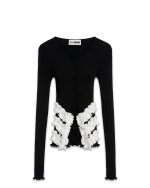 OperaSport Lana Seamless Cardigan - Black