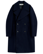 SUNFLOWER DB Overcoat - Navy