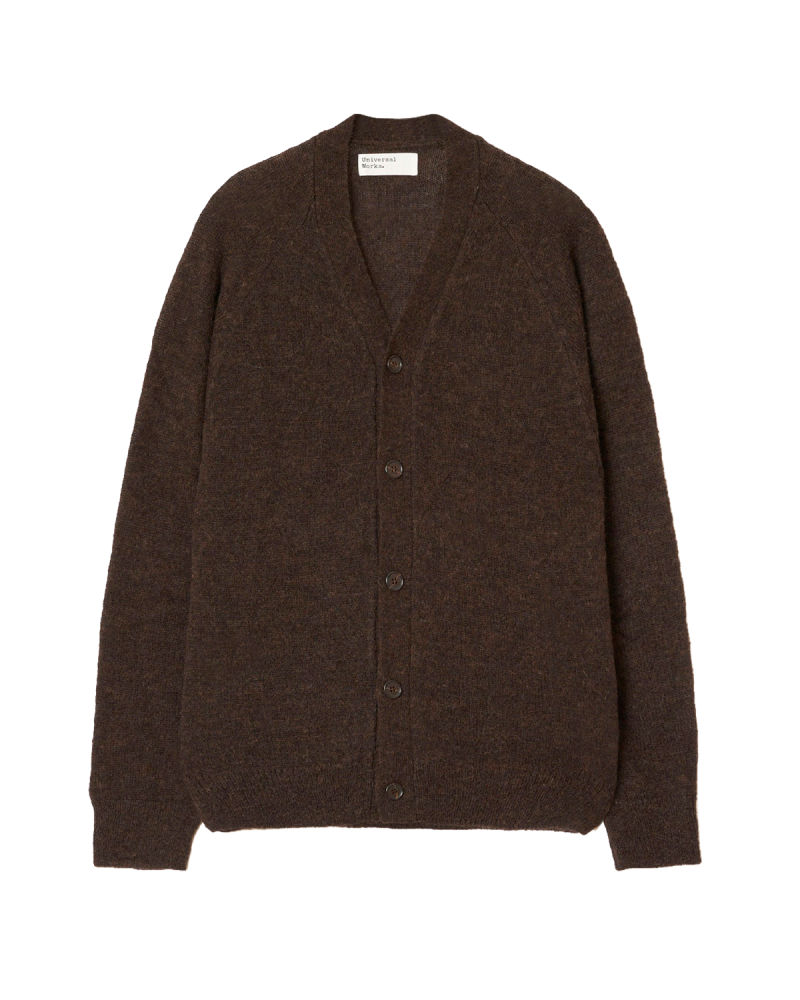 UNIVERSAL WORKS David Cardigan - Brown