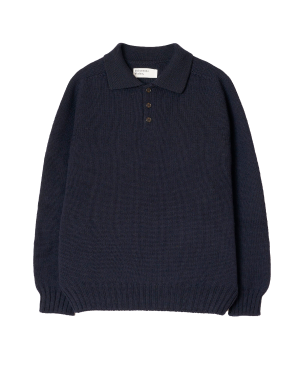 Universal Works Curtis Sweater – Navy