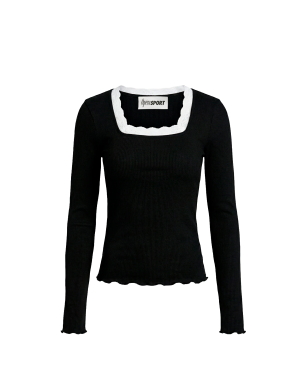 OPÉRASPORT Rosella Seamless Top - Black