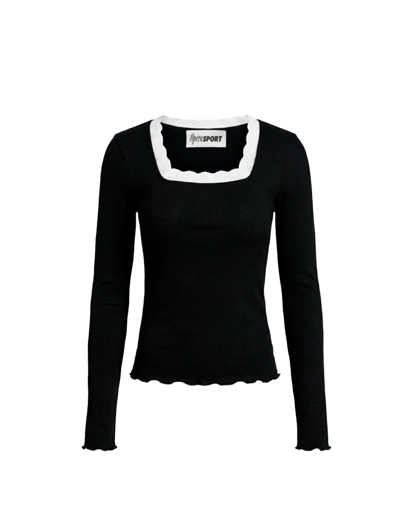 Tegnebræt 1 OPÉRASPORT Rosella Seamless Top - Black