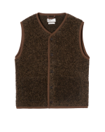 Aiayu Angela Vest Fine Wool - Black Navy