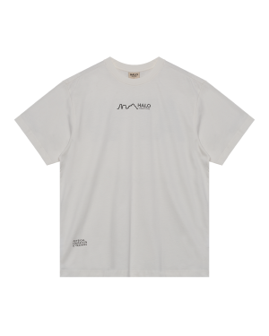 HALO Graphic T-shirt - Marshmallow/ Black