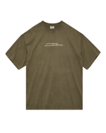 HALO Graphic Boxy T-shirt - Capers/Marshmallow