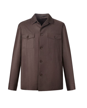 CAVALIERE JKT Rio Shirtjacket - Dark Brown