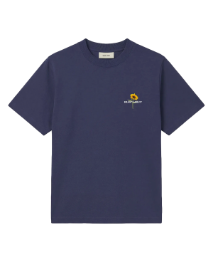 BRAMS FRUIT Sunflower T-shirt - Midnight Blue