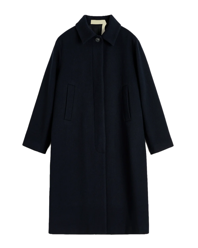 AIAYU Noah Coat - Black Navy