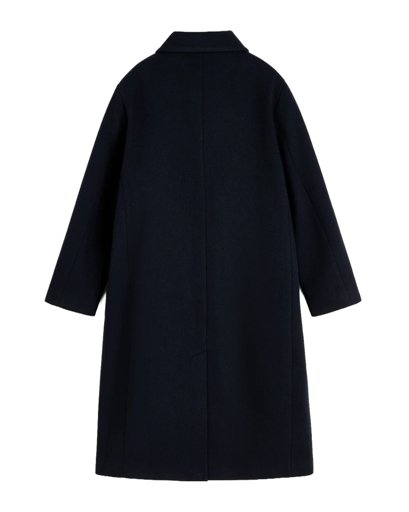 AIAYU Noah Coat - Black Navy