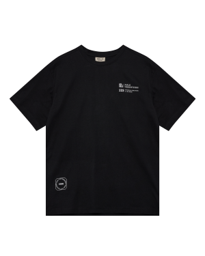 HALO Graphic T-shirt - Black/Surf the web